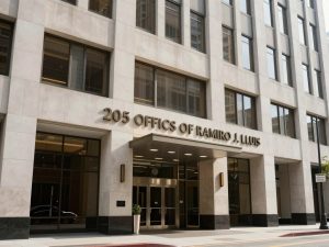 Law Offices of Ramiro J. Lluis building in Los Angeles County