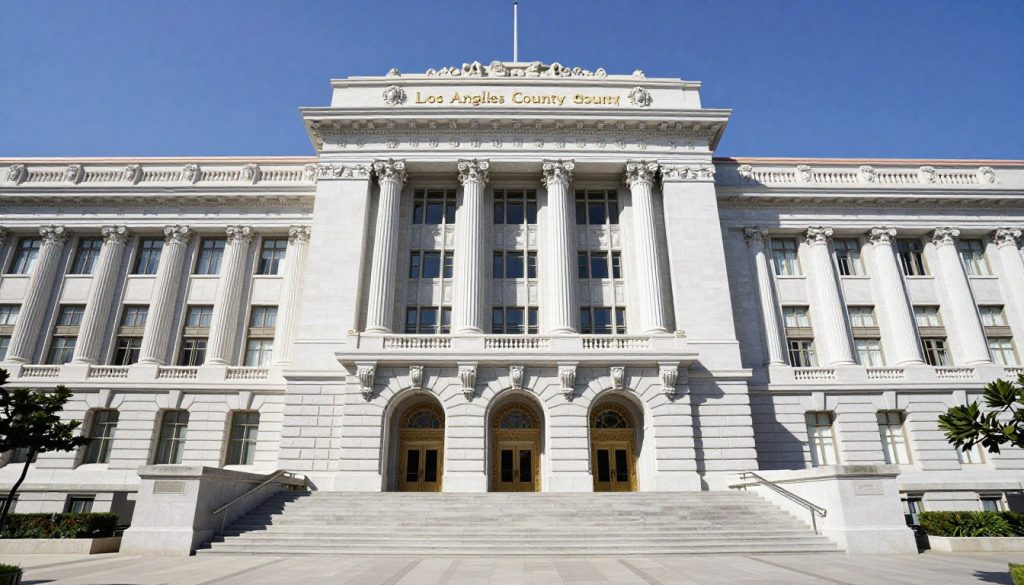 Los Angeles County Courthouse near our law firm