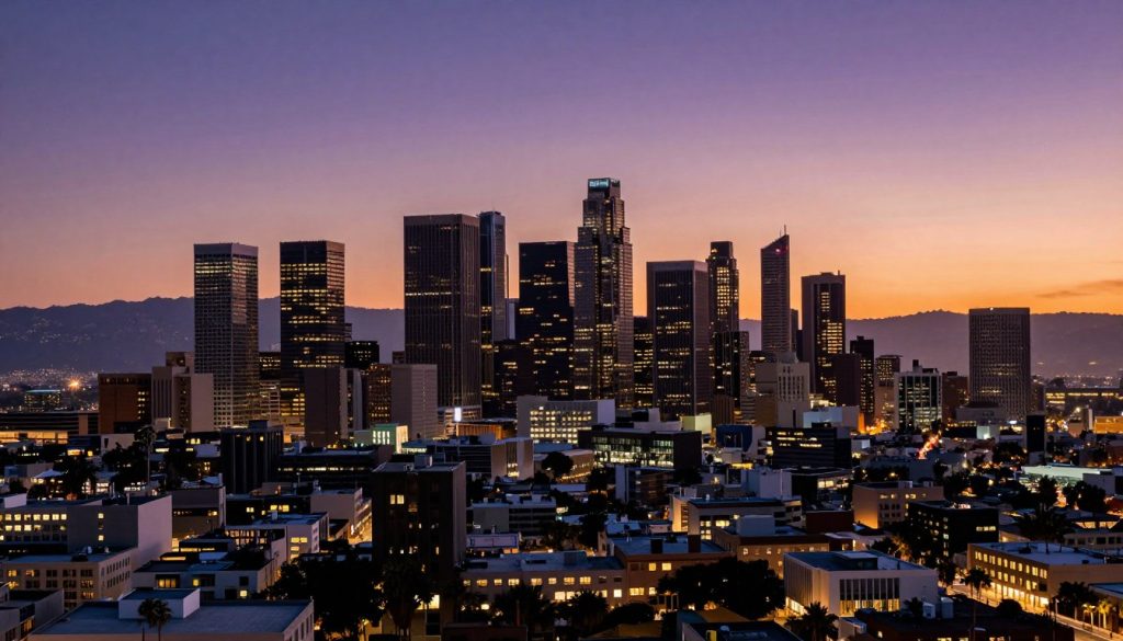 Los Angeles County skyline where our law firm serves clients