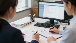 Client consultation with Los Angeles Immigration Lawyer