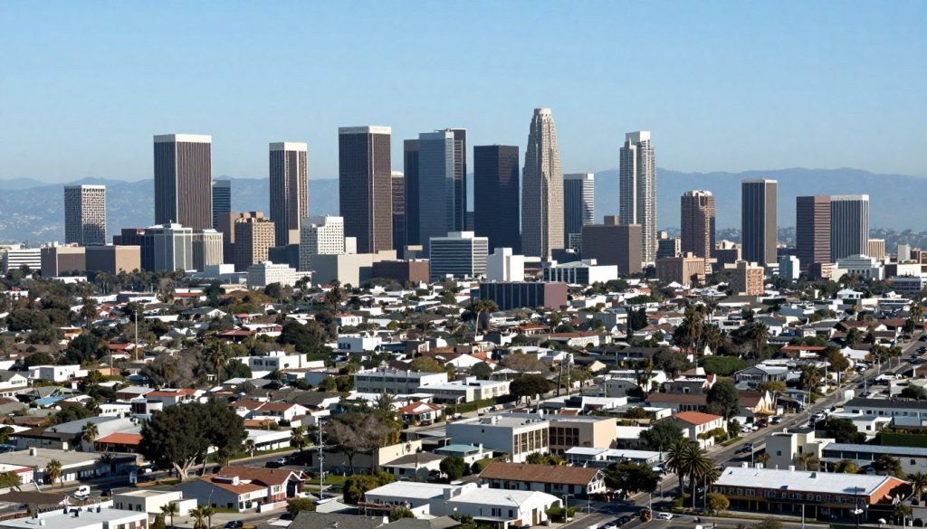 Diverse Los Angeles community served by Lluis Law