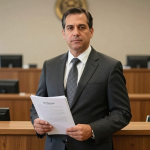 Experienced Los Angeles DUI lawyer in courtroom