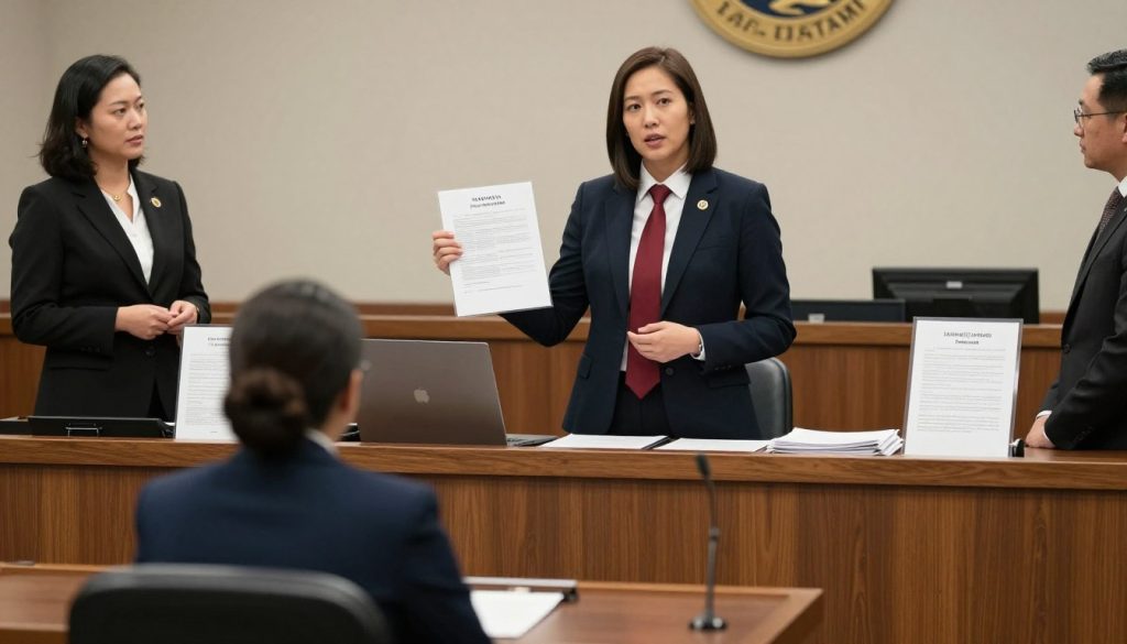 Los Angeles Immigration Lawyer representing client in deportation proceedings