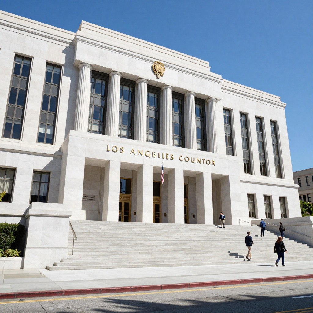 Los Angeles courthouse where DUI cases are heard