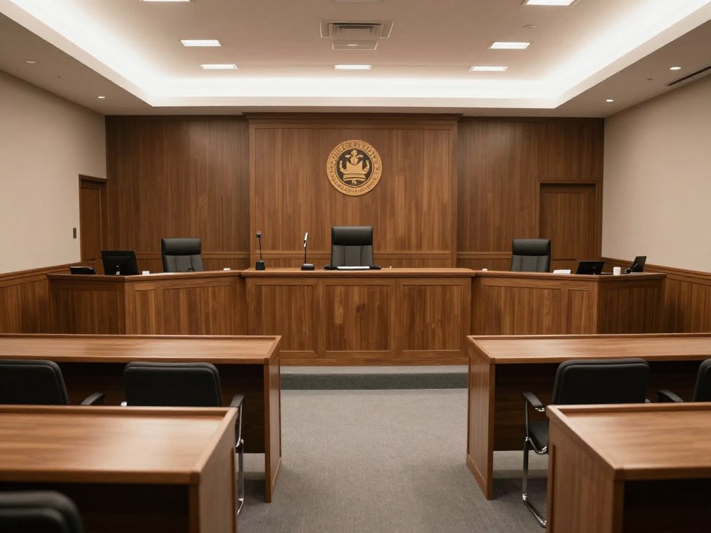 Los Angeles courtroom where DUI cases are heard
