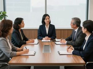 Mediation session for family law dispute resolution